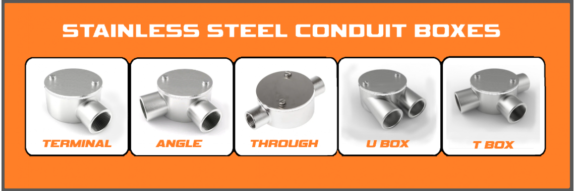Stainless Steel Conduit Boxes